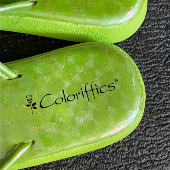 Coloriffics Sandals size 9 - Picture 3 of 3